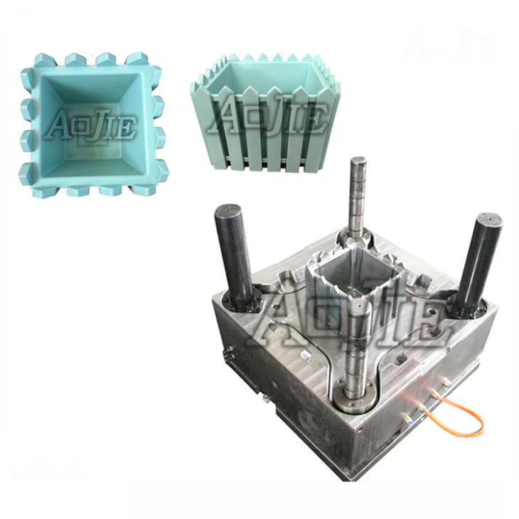 Plastikowa forma do doniczek z wtryskiem